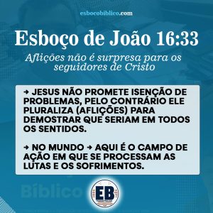 Esboço de João 16 33