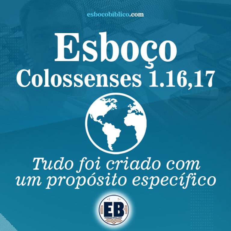 Esboço de Colossenses 1.16,17