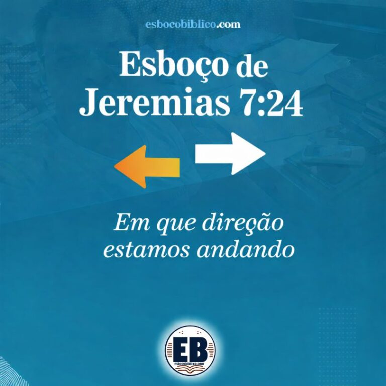 Esboço de Jeremias 7:24