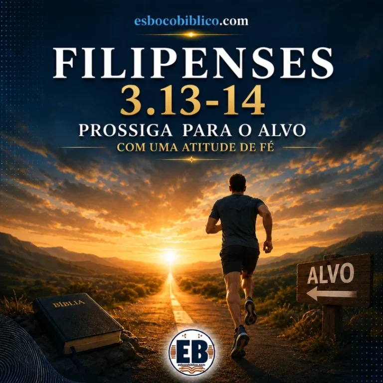 Explicação de Filipenses 3:13-14 – Prossiga para o Alvo com uma Atitude de Fé