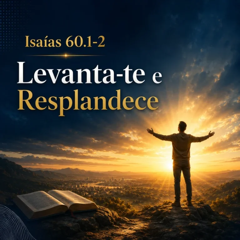 Explicação de Isaías 60.1-2 – Levanta-te e Resplandece - Atitudes para Viver os Propósitos de Deus