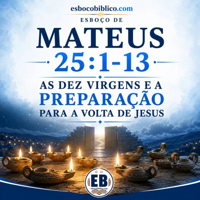 Explicação de Mateus 25.1-13 – As Dez Virgens e a Preparação para a Volta de Jesus