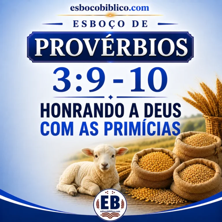 Explicação de Provérbios 3.9-10 – Honrando a Deus com as Primícias